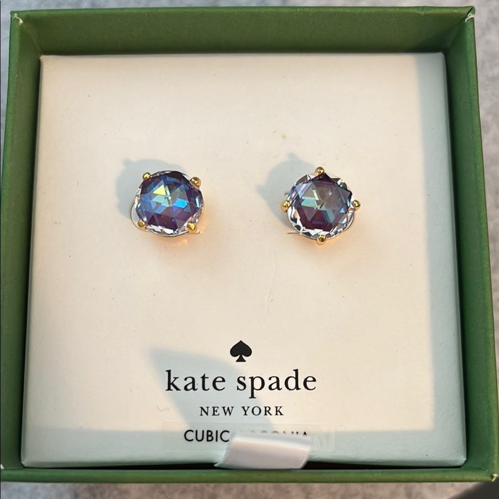 Kate Spade Purple Stud Earrings